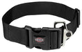 Load image into Gallery viewer, Trixie Halsband Hond Premium Zwart
